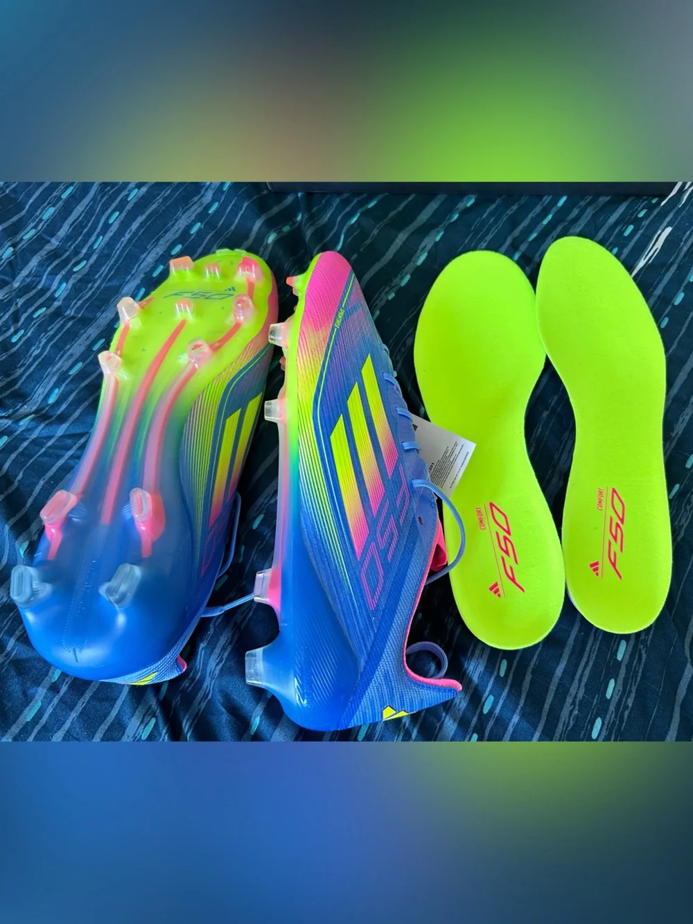 F50 ELITE FIRM GROUND CLEATS Brand New With Box Size 11.5 US